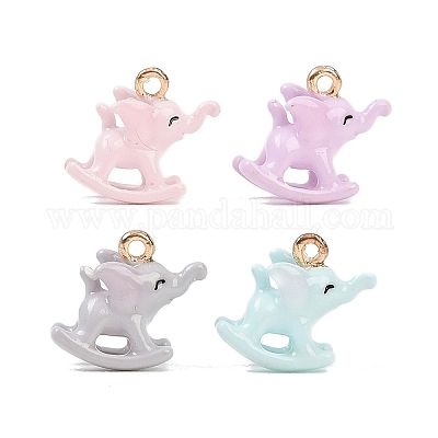 Подвески из эмали и сплава&nbsp;ENAM-A012-12G-1