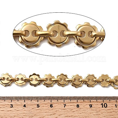 Цепи из нержавеющей стали 304 с цветочным узором CHS-Z007-02G-1