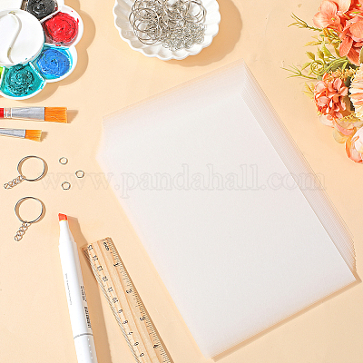 Прямоугольные пластиковые термоусадочные листы «сделай сам» DIY-WH20010-13-1