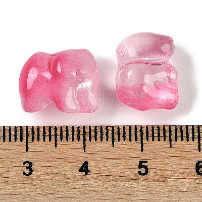 Окрашенные бусины из стекла GLAA-Z007-04H-1