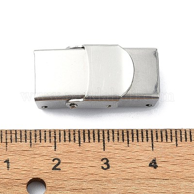 Застежки для часов из нержавеющей стали 201 STAS-C089-05A-P-1