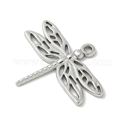 Подвески в виде стрекоз из нержавеющей стали 304 STAS-S186-08D-P-1
