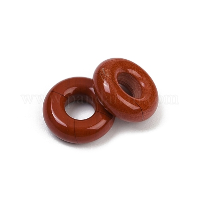 Природные красной яшмы подвески G-G202-07L-1