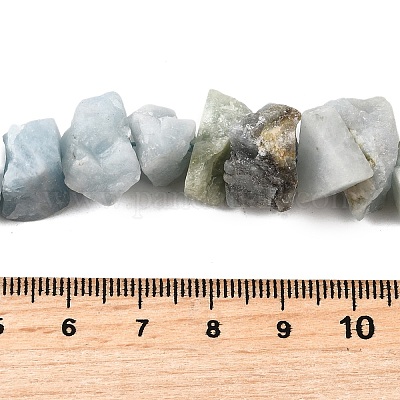 Природные Аквамарин бисер нитей G-I283-F28-1