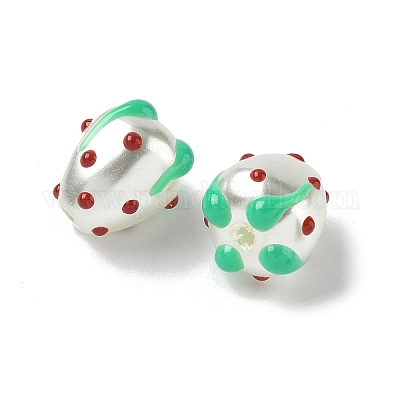 Запекаемые стеклянные бусины LAMP-Z014-02B-1