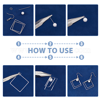 96шт 16 стильных латунных соединительных кольца KK-FH0006-98-1