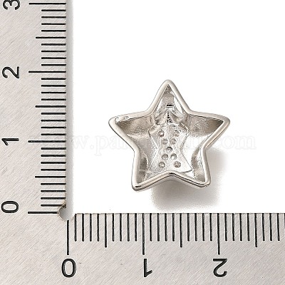 Стойки обшивки латунь микро проложить Циркон подвеску KK-I722-05P-X-1