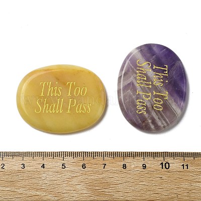 Кабошоны из натурального смешанного драгоценного камня G-U031-02D-1