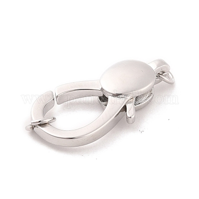 Стойки обшивки латунь когтя омара застежками KK-B054-06-1