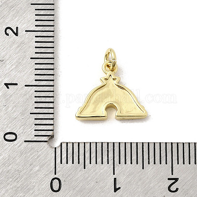 Латунь эмаль подвески KK-K302-23B-G-1