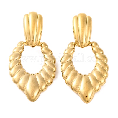 Серьги-гвоздики из нержавеющей стали 304 с ионным покрытием (IP) EJEW-G395-23G-1