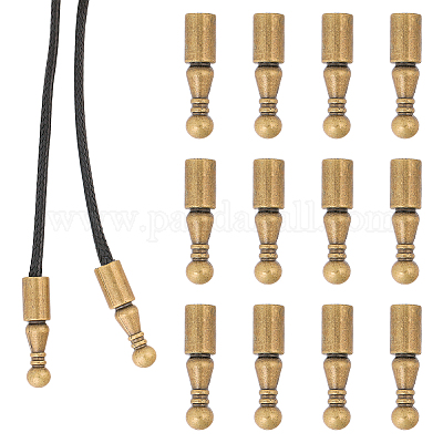 12 шт. концы шнура из сплава FIND-CA0009-70AB-1