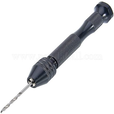 Precision Pin Vise Hobby Drill with Model Twist Hand Drill Bits Set
