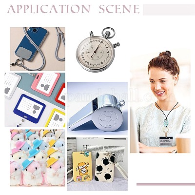 Мобильные ремешки с радужными акриловыми бусинами HJEW-JM01055-1