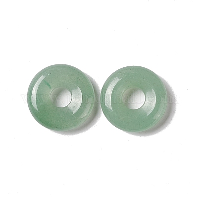 Естественный зеленый авантюрин подвески G-E135-03J-1