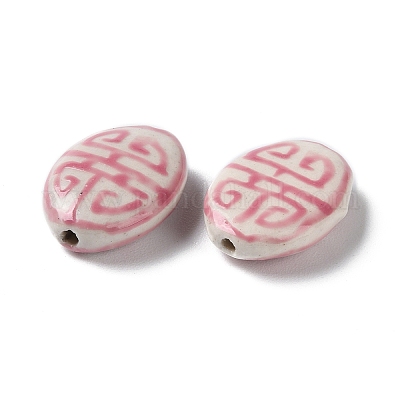 Фарфоровые бусины ручной работы PORC-G011-01-1