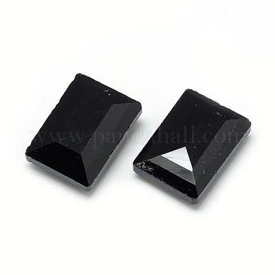 Заостренные заднее стекло горный хрусталь кабошоны RGLA-T031-10x14mm-23-1