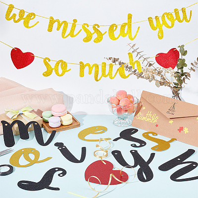 2 набор двухцветных блестящих бумажных флажков AJEW-CP0005-85-1