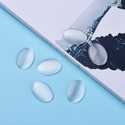 Кабошоны кошачьего глаза CE063-18X25-9-1