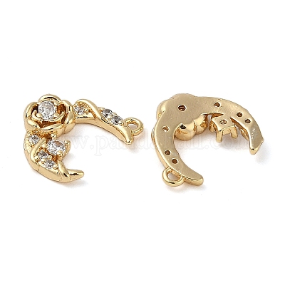 Латунные микро проложить кубического циркония подвески KK-U045-11G-1