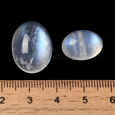 Natürliche Regenbogen-Mondstein-Cabochons&nbsp;G-NH0026-01A-1