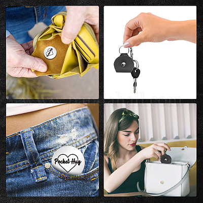 Набор памятных монет из нержавеющей стали с двусторонней гравировкой в виде сердца AJEW-GL0002-01I-1