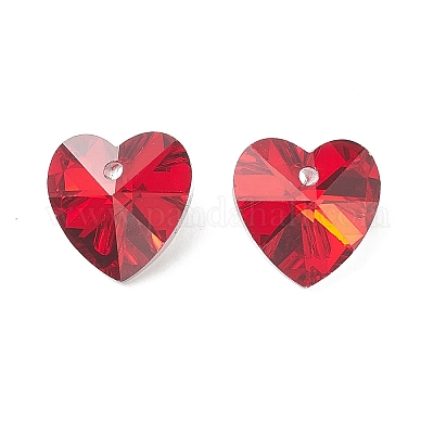 Граненый стеклянный шарм RGLA-L026-B08-1