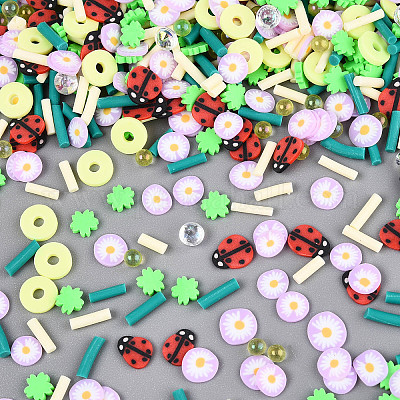 Кабошоны из полимерной глины ручной работы CLAY-N013-10-1