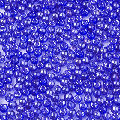 Прозрачные стеклянные бусины SEED-S040-08A-05-1