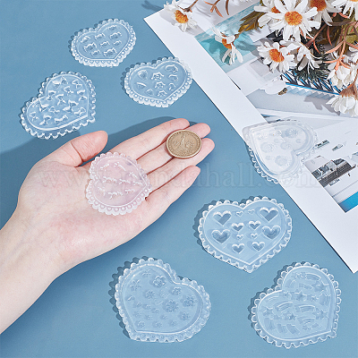 8шт 8 стиля силиконовые Молды DIY-HY0002-85-1