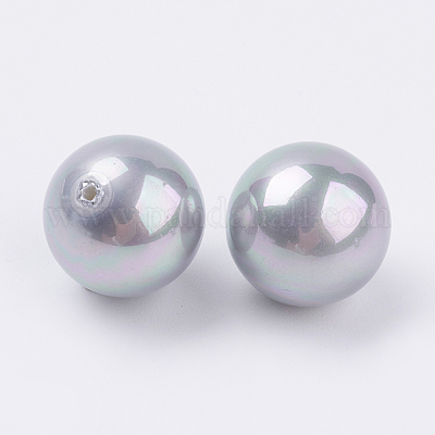 Perlmuttperlen halb gebohrt&nbsp;BSHE-G015-14mm-04C-1