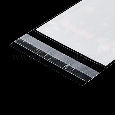 Пластиковый пакет для выпечки с рождественской тематикой OPP-Q004-05C-1