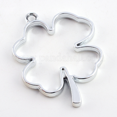 Сплав из сплава ирландского клевера с открытыми задними подвесками PALLOY-S047-06D-FF-1