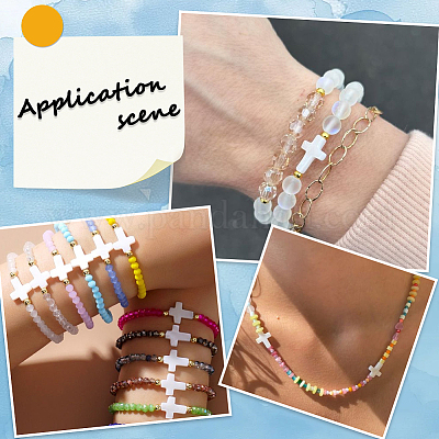 60 шт. натуральные пресноводные бусины из ракушек SSHEL-SC0001-39-1