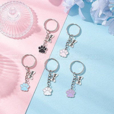 Подвески из сплава эмали брелок KEYC-JKC01268-1