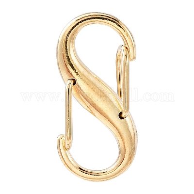 Wholesale Alloy Double S Snap Hook Spring Keychain Clasps 