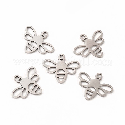 Не тускнеющие подвески из нержавеющей стали 201 STAS-E188-03P-1