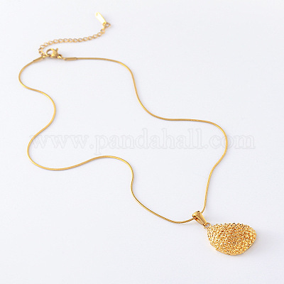 3 шт. ожерелье из нержавеющей стали с кулоном в виде фрукта дуриан для женщин UM4106-1