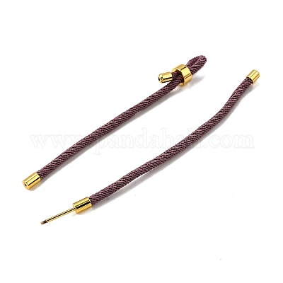 Плетеный браслет из нейлонового шнура MAK-A017-D03-14G-1