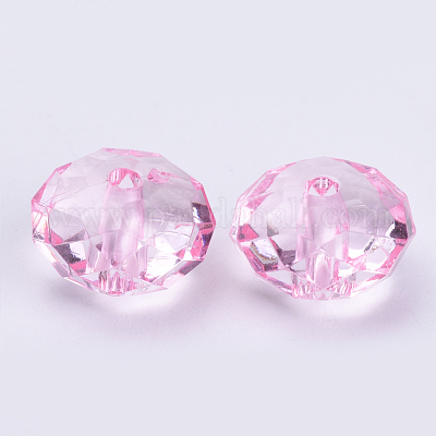 Прозрачные акриловые бусины&nbsp;TACR-Q258-10mm-V-1