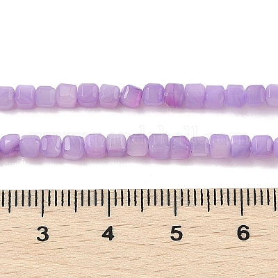 Натуральные пресноводные окрашенные бусы из ракушек SHEL-R100-11A-04-1