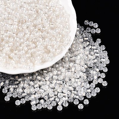 6/0 прозрачные внутри цветные стеклянные круглые бусины SEED-N006-004A-1