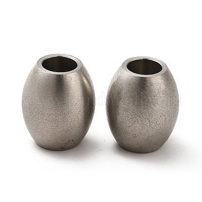 Европейские бусины из нержавеющей стали 304 STAS-F281-09P-1