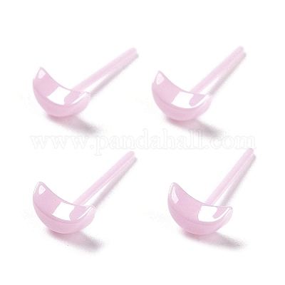 Гипоаллергенные серьги-гвоздики из биокерамики с цирконием и керамикой EJEW-Z023-10A-1