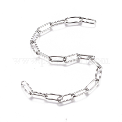 Не тускнеющие цепи из нержавеющей стали 304 длиной 3.28 фут X-CHS-G017-07P-1
