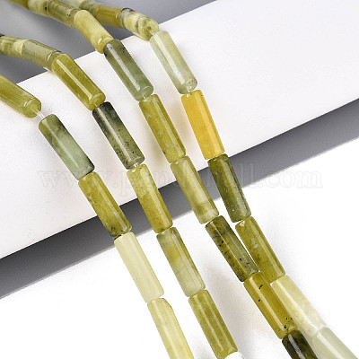 Природного нефрита Xiuyan бисер нитей G-T141-73-1