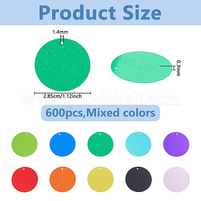 Подвески из пайеток ПВХ 144 г&nbsp;PVC-DC0001-02A-1