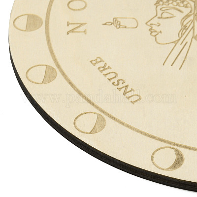 Деревянная маятниковая доска DJEW-F017-01J-1