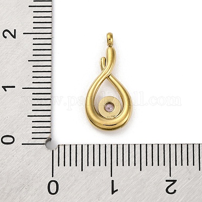 Подвески из нержавеющей стали 304 STAS-R005-08G-02-1