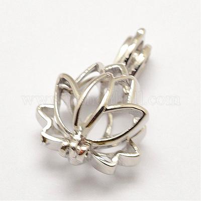 Латунные диффузор Locket подвески KK-P100-18P-NR-1